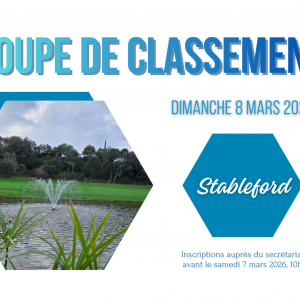 Coupe de classement du 8/03